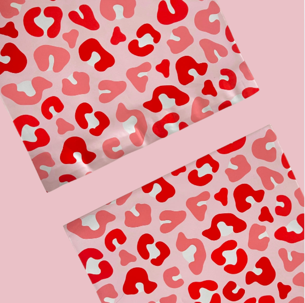 10x13 Pink Cheetah Poly Mailer