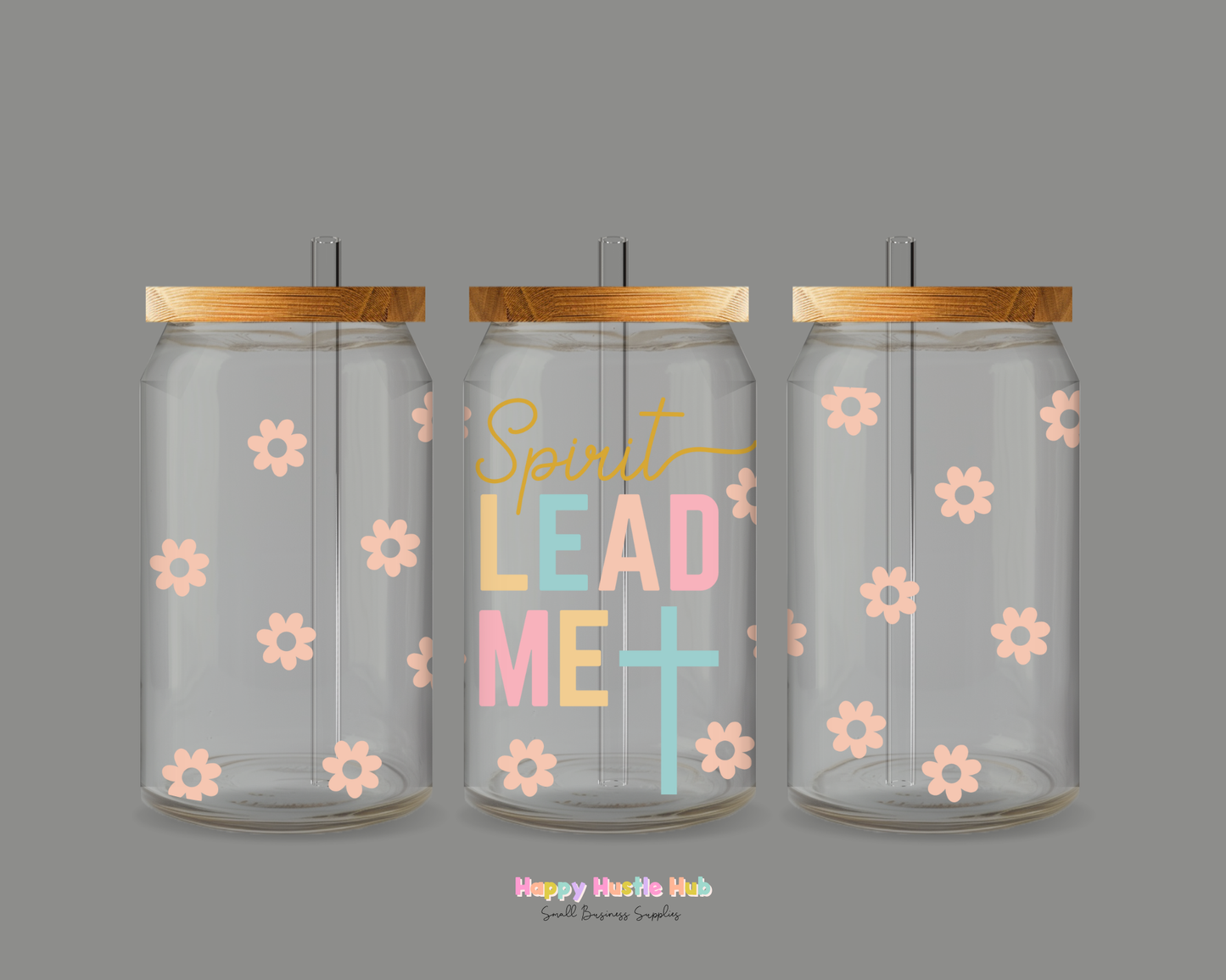 Lead Me UV DTF Cup Wrap