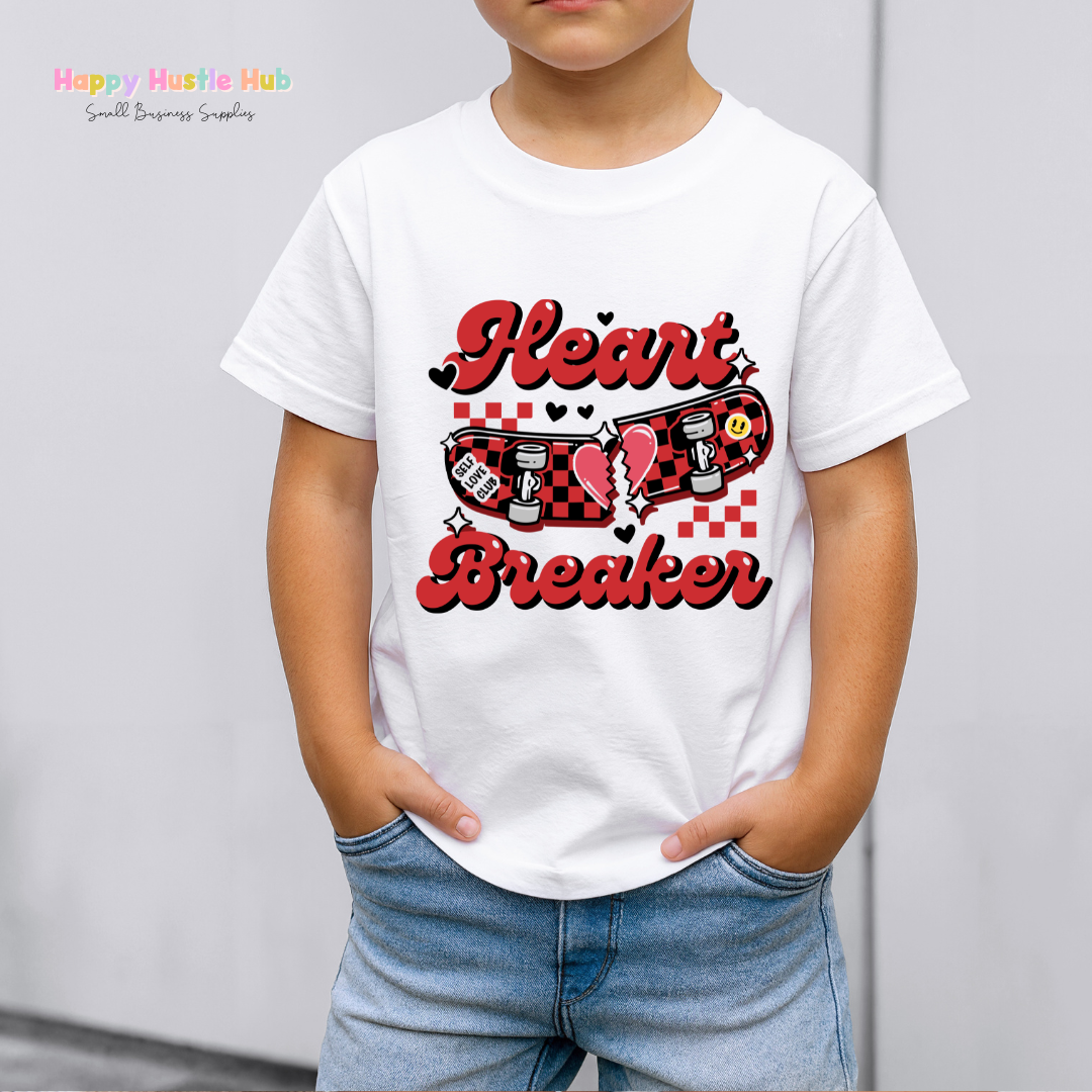 Heart Breaker DTF Transfer -TODDLER/YOUTH