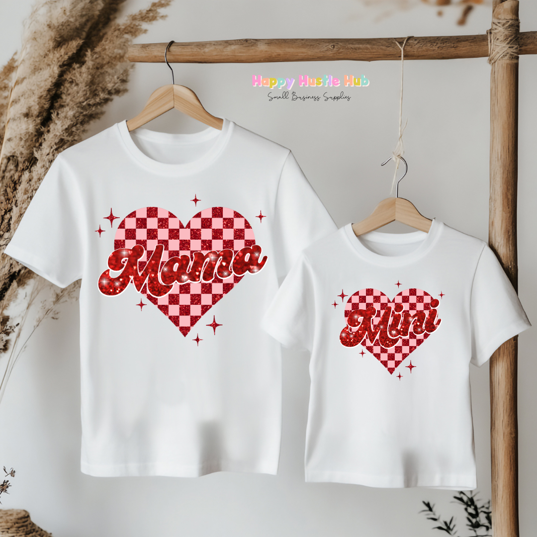 Mini Heart DTF Transfer -TODDLER/YOUTH