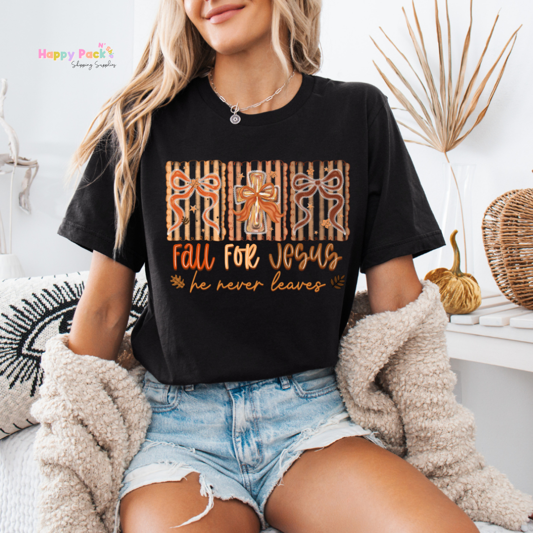 Fall For Jesus DTF Transfer