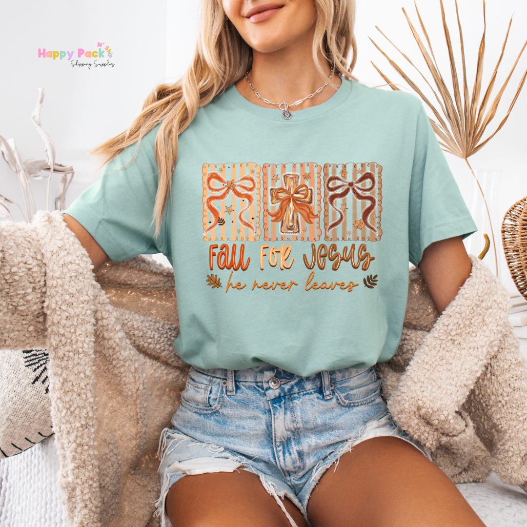 Fall For Jesus DTF Transfer