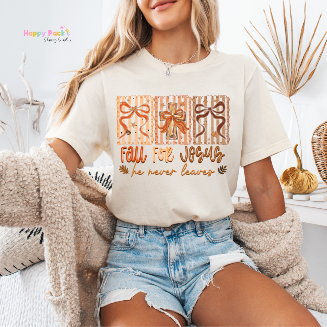 Fall For Jesus DTF Transfer