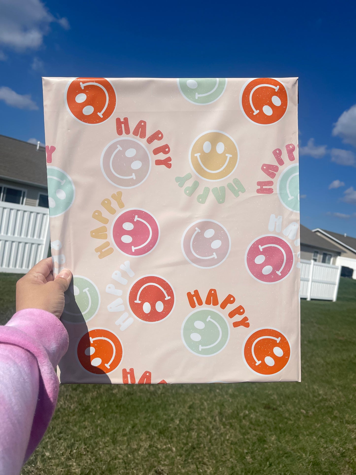 14x17 Happy Mail Poly Mailer