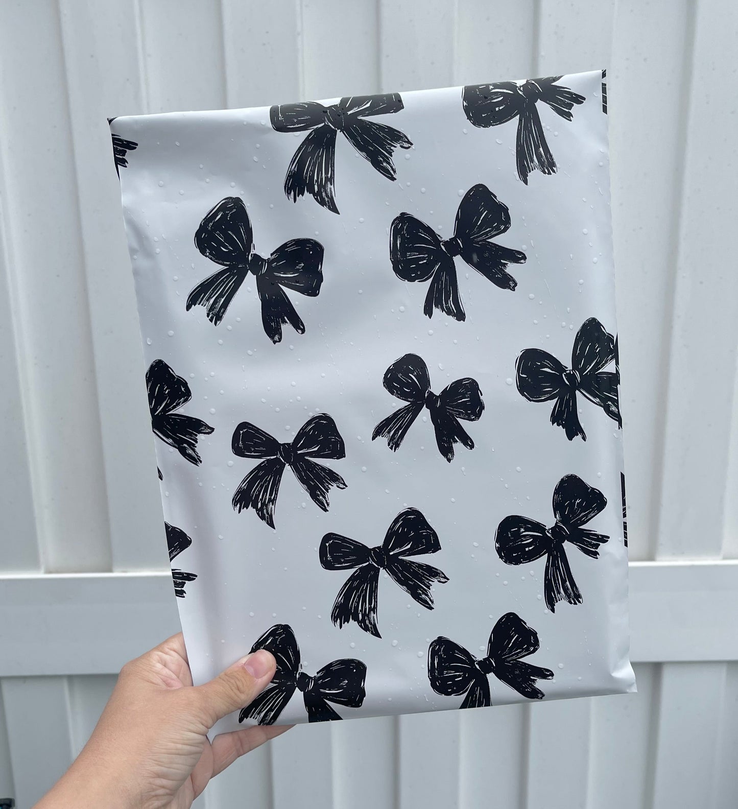 10x13 Midnight Bows Poly Mailer