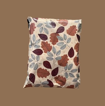 10x13 Autumn Leaves Poly Mailer