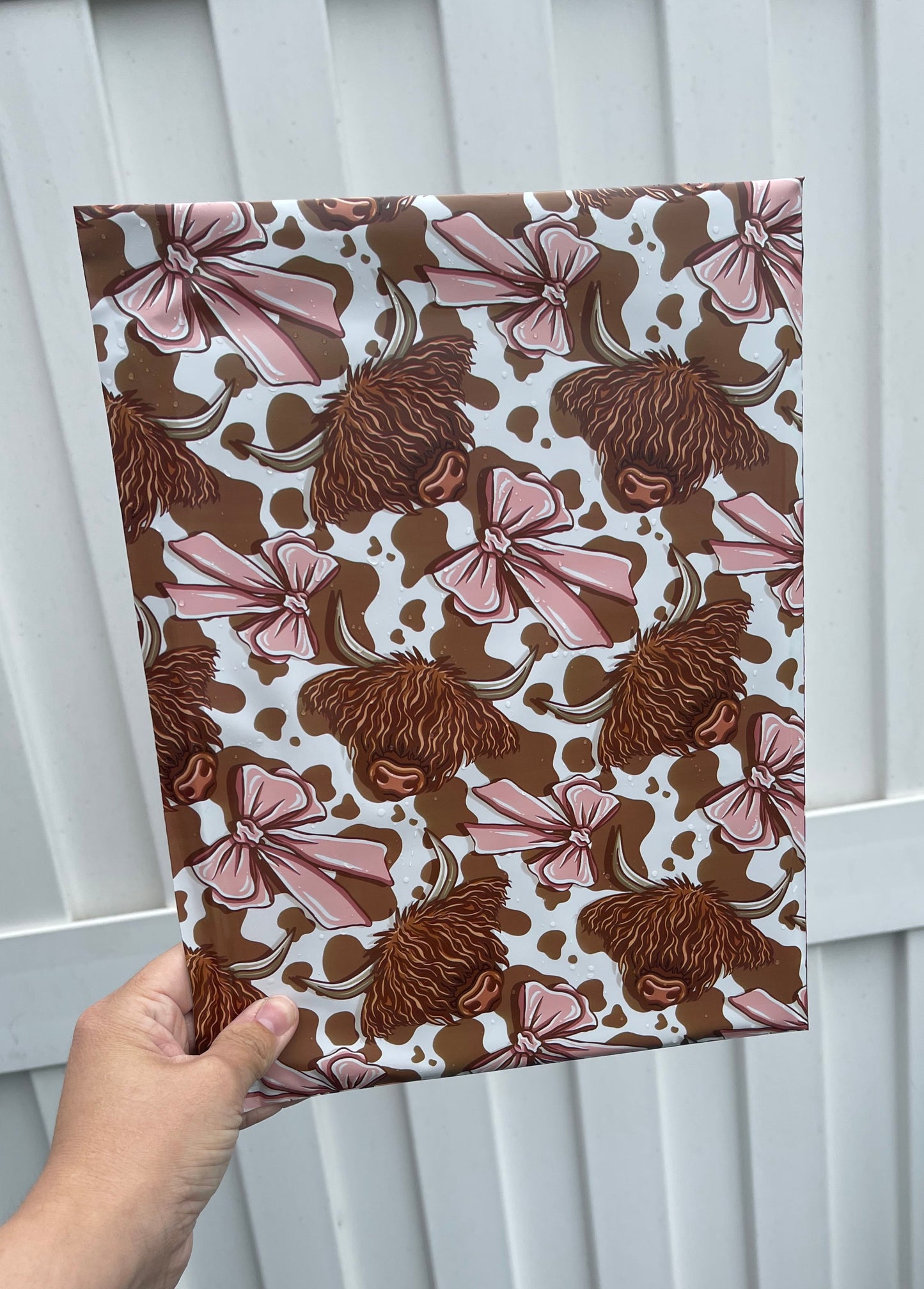 14.5x19 Sweet Southern Moo Poly Mailer