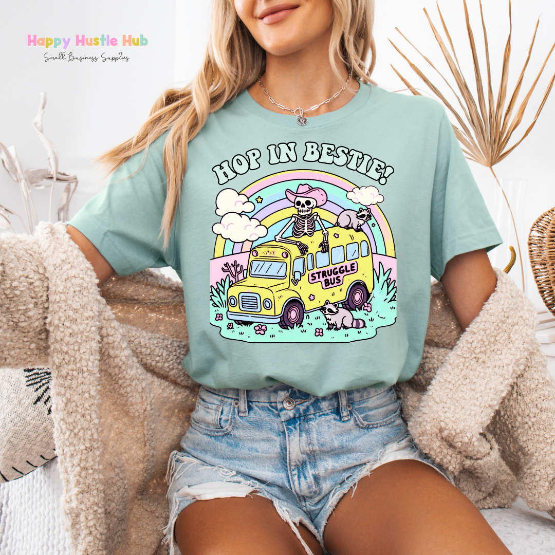 Struggle Bus Besties DTF Transfer