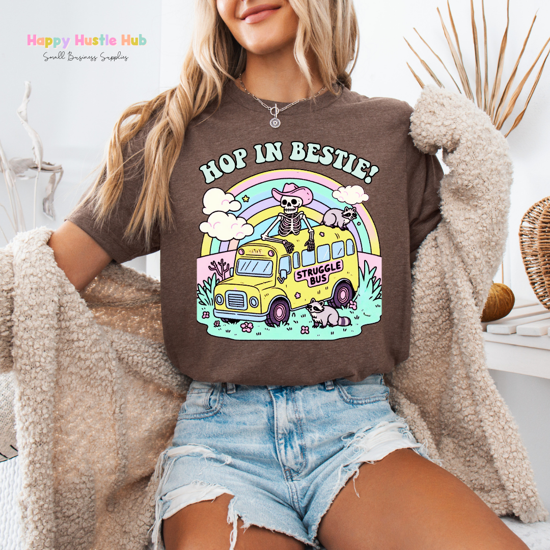 Struggle Bus Besties DTF Transfer
