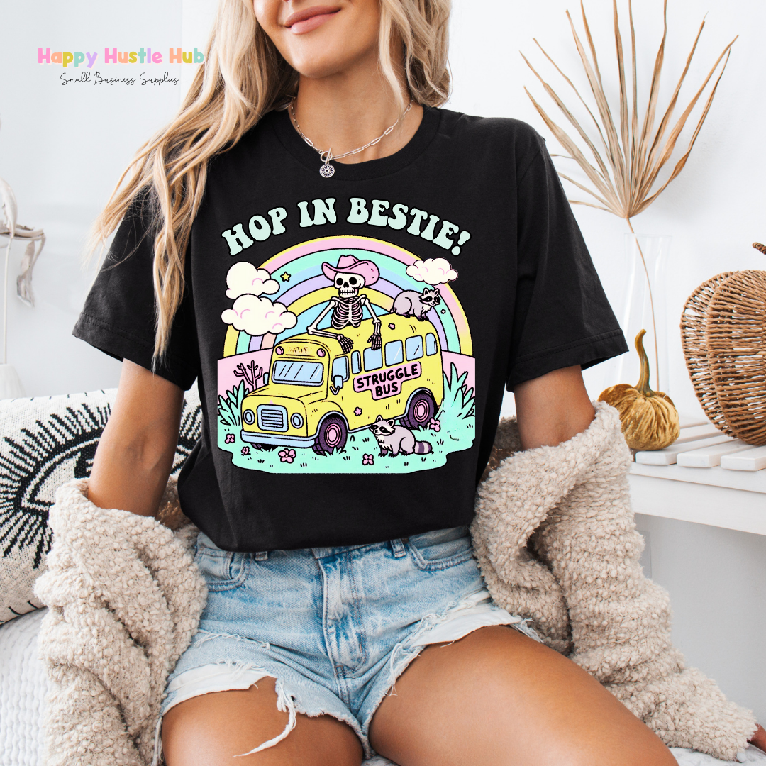 Struggle Bus Besties DTF Transfer
