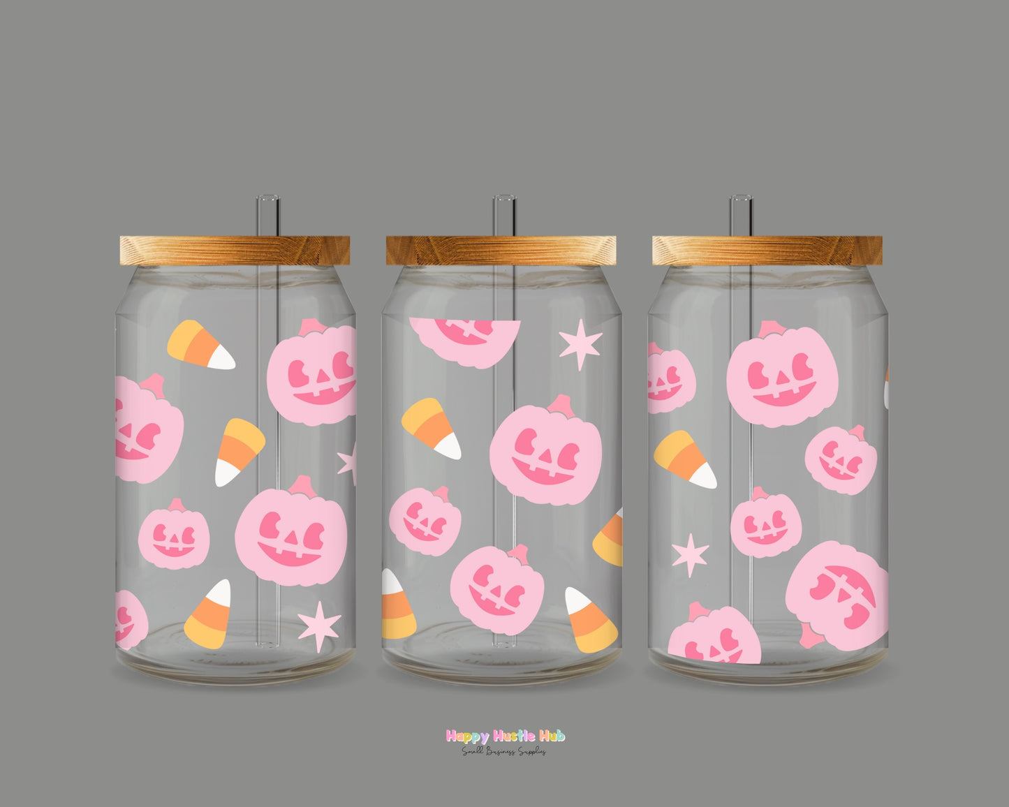 Girly Spook UV DTF Wrap