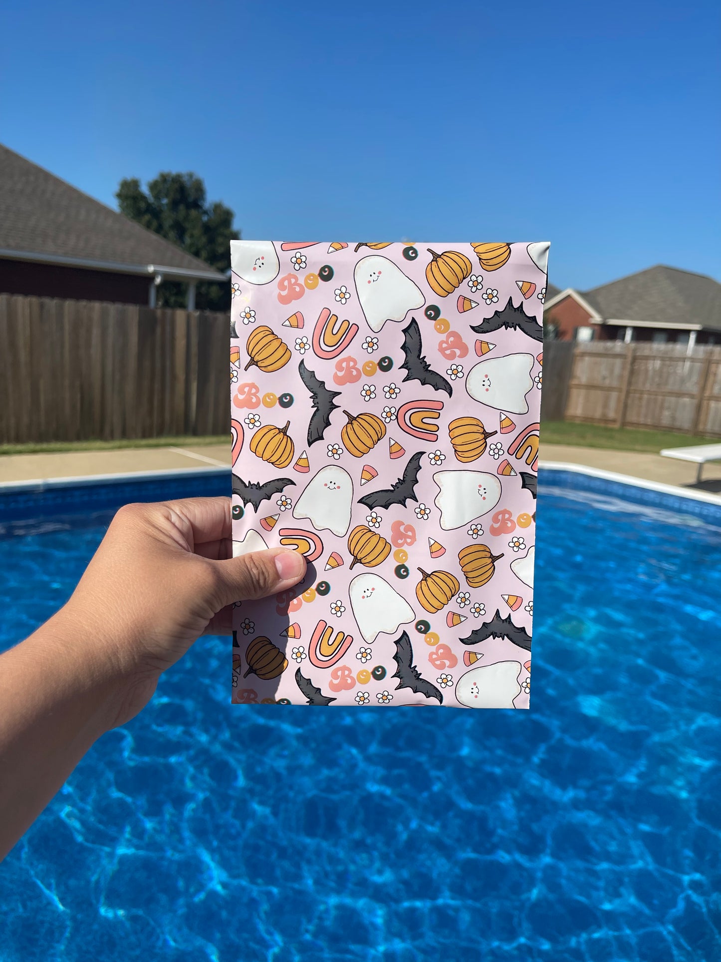 6x9 Boo Ghost Poly Mailer