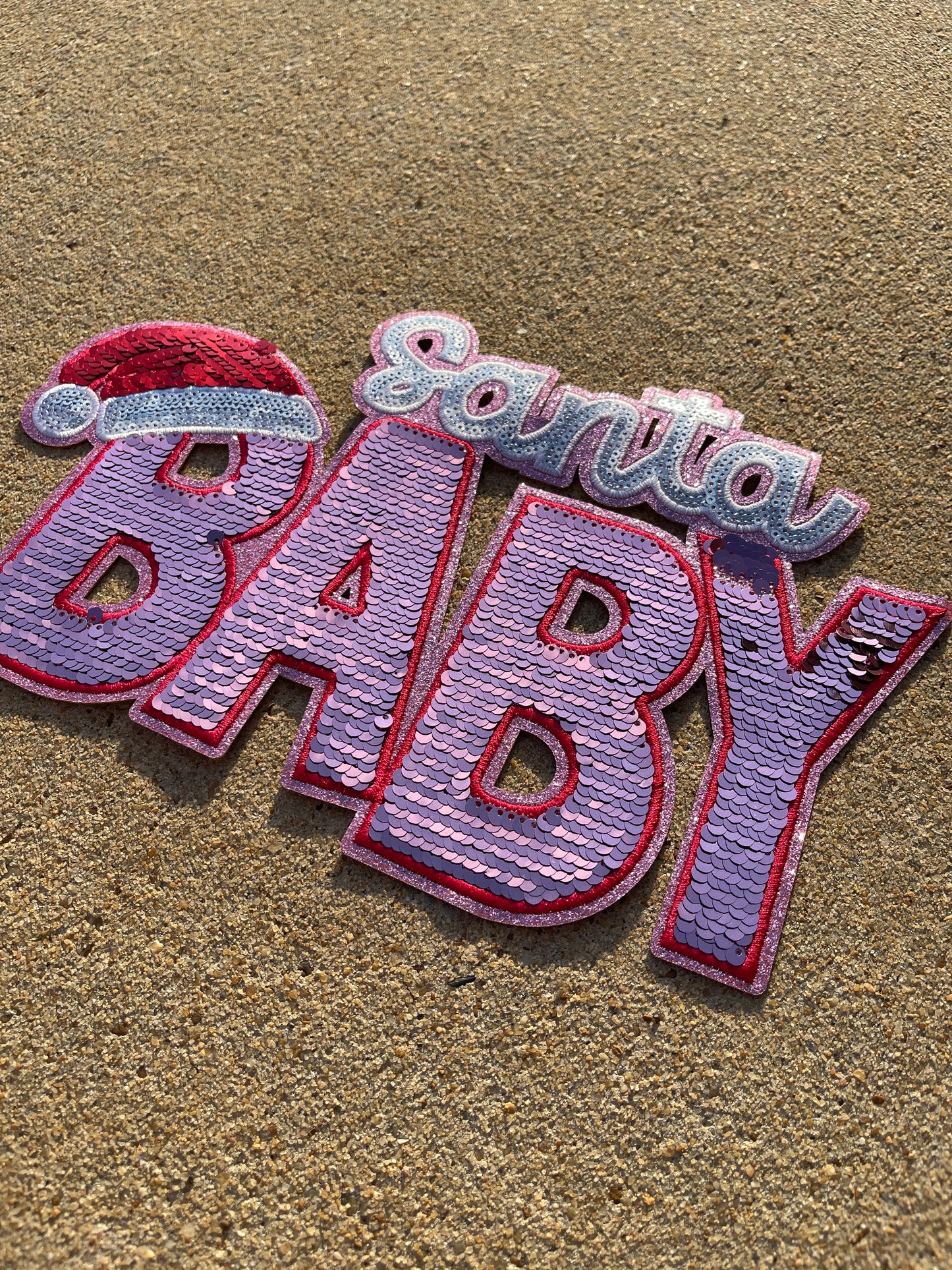 Santa Baby Chenille Patch