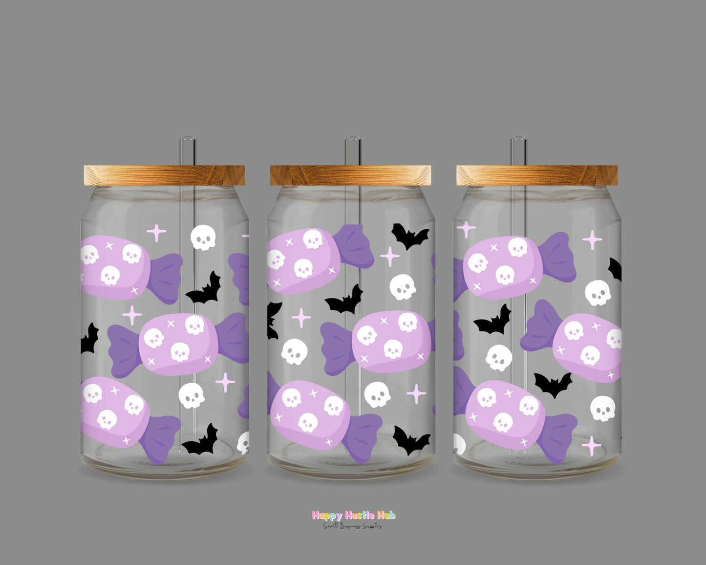 Purple Candy UV DTF Wrap