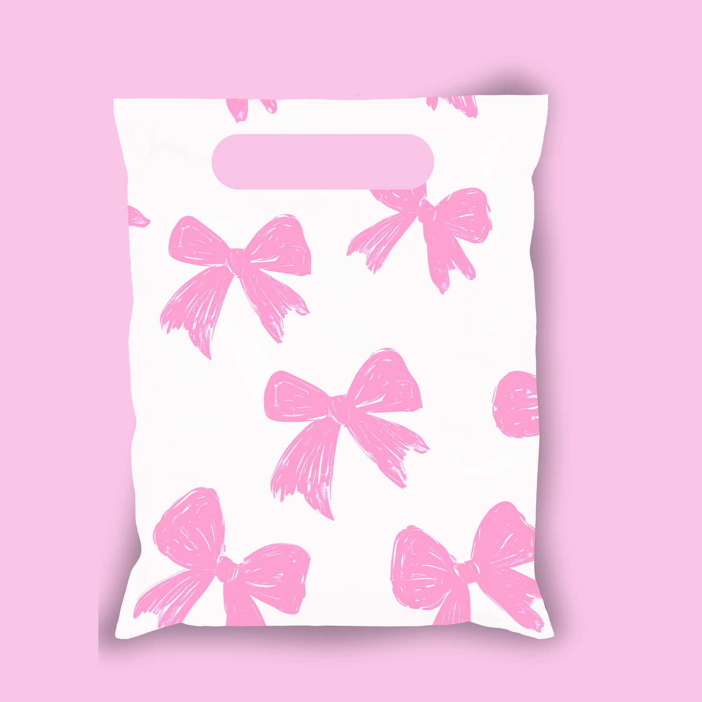 Bubblegum Bow 14x17 Merchandise Bag
