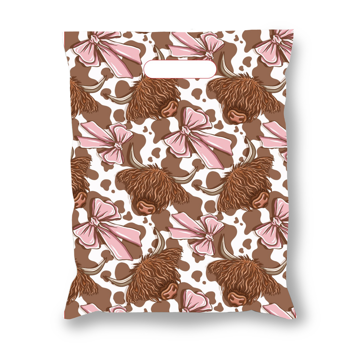 10x12 Sweet Southern Moo Poly Merchandise Bags