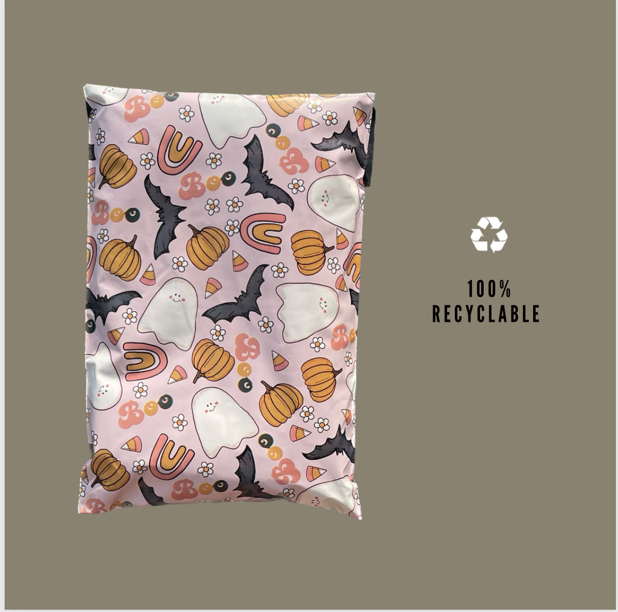 6x9 Boo Ghost Poly Mailer