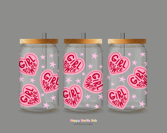 Girl Power UV DTF Cup Wrap