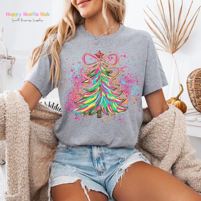 Pretty Christmas Tree DTF Transfer