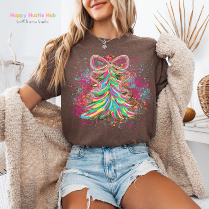 Pretty Christmas Tree DTF Transfer