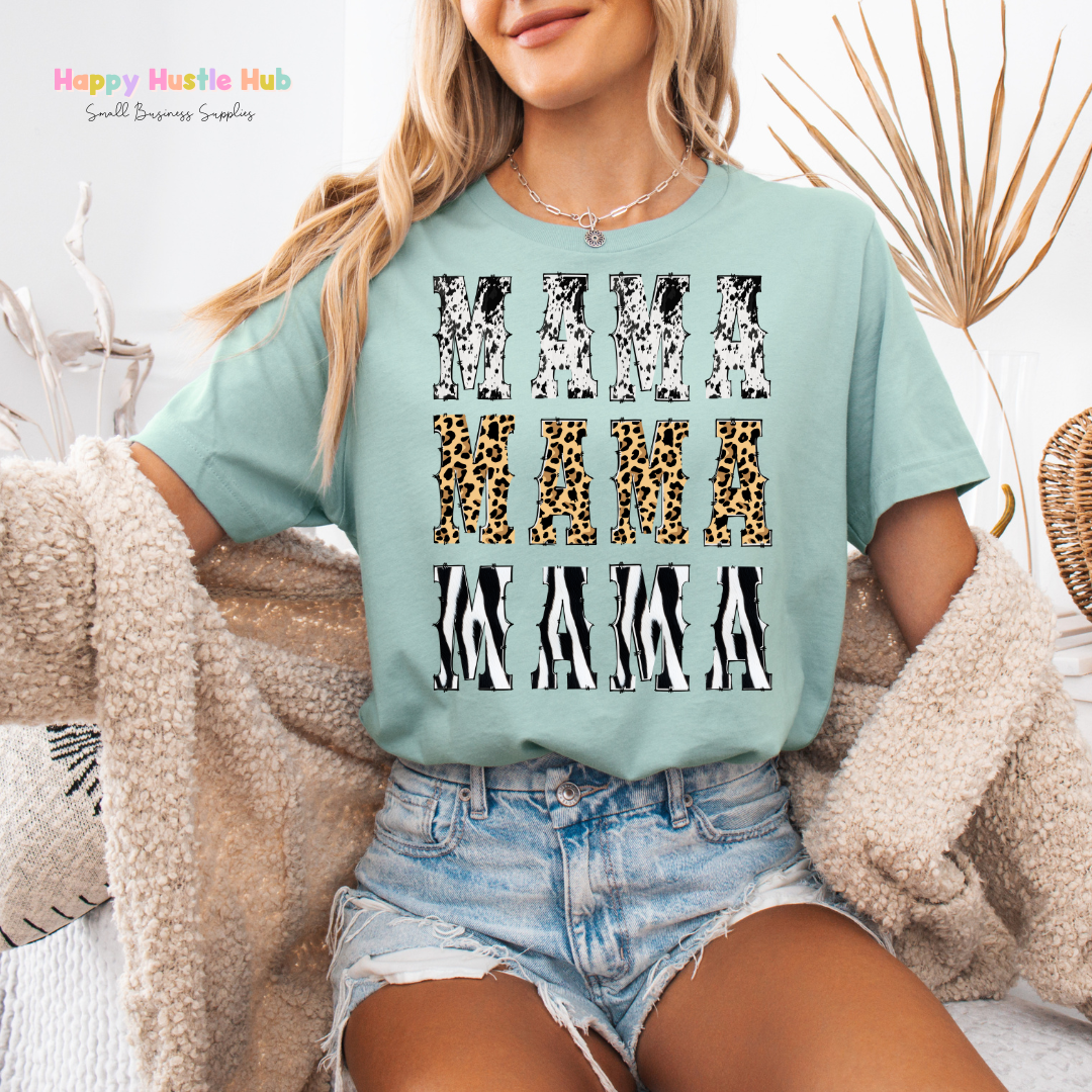 Mama Western DTF Transfer