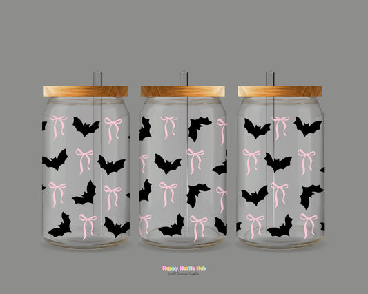 Girly Bats UV DTF Wrap