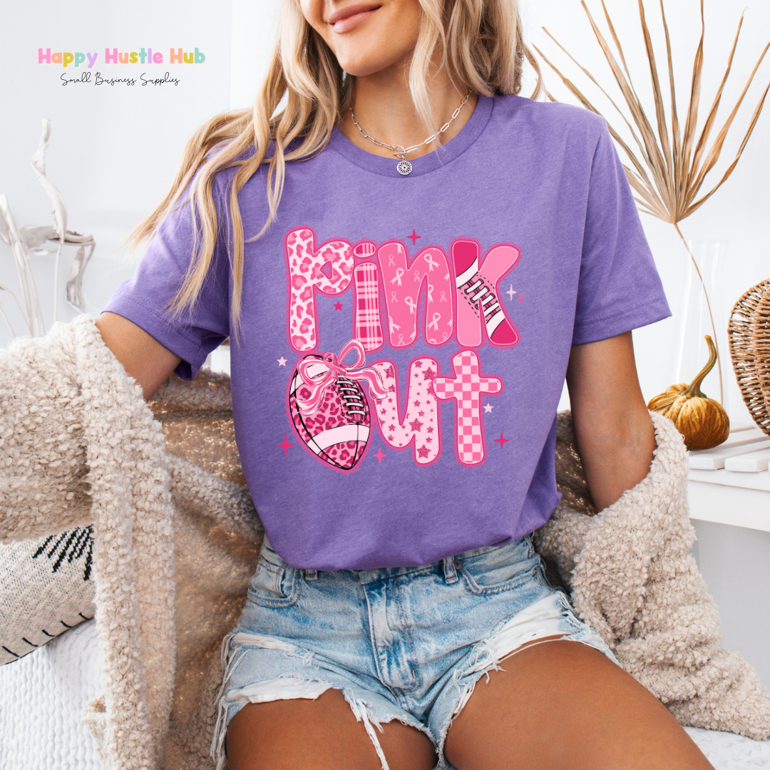 Pink Out DTF Transfer