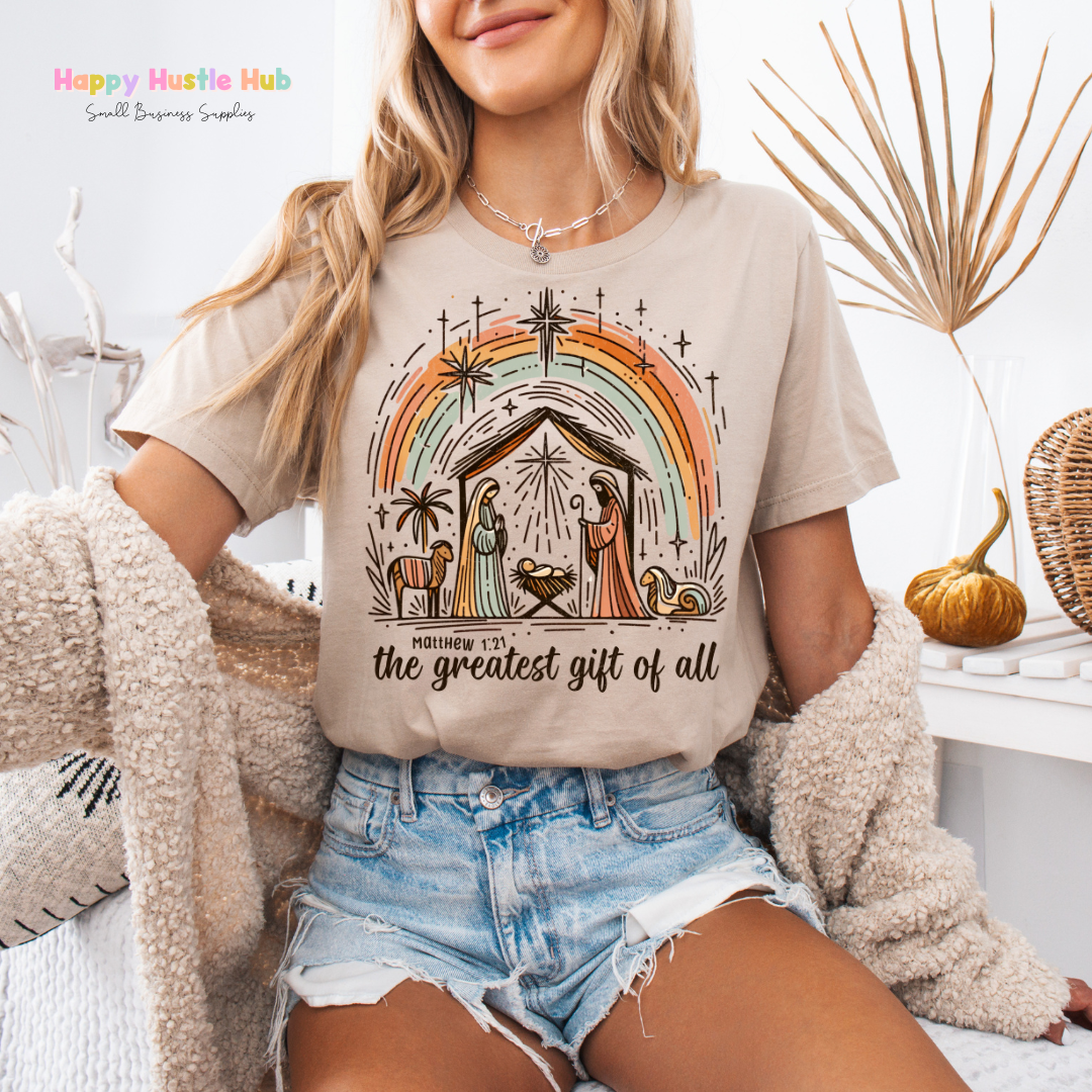 Greatest Gift Of All  DTF Transfer