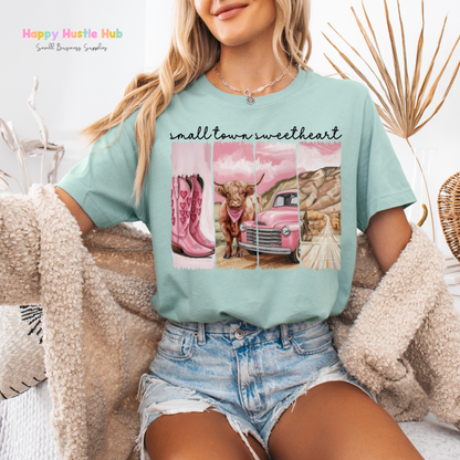 Small Town Sweetheart DTF Transfer