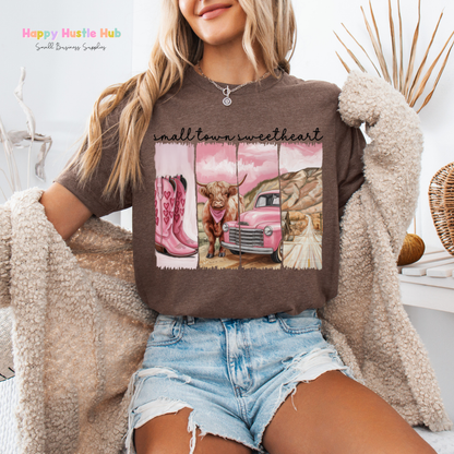 Small Town Sweetheart DTF Transfer