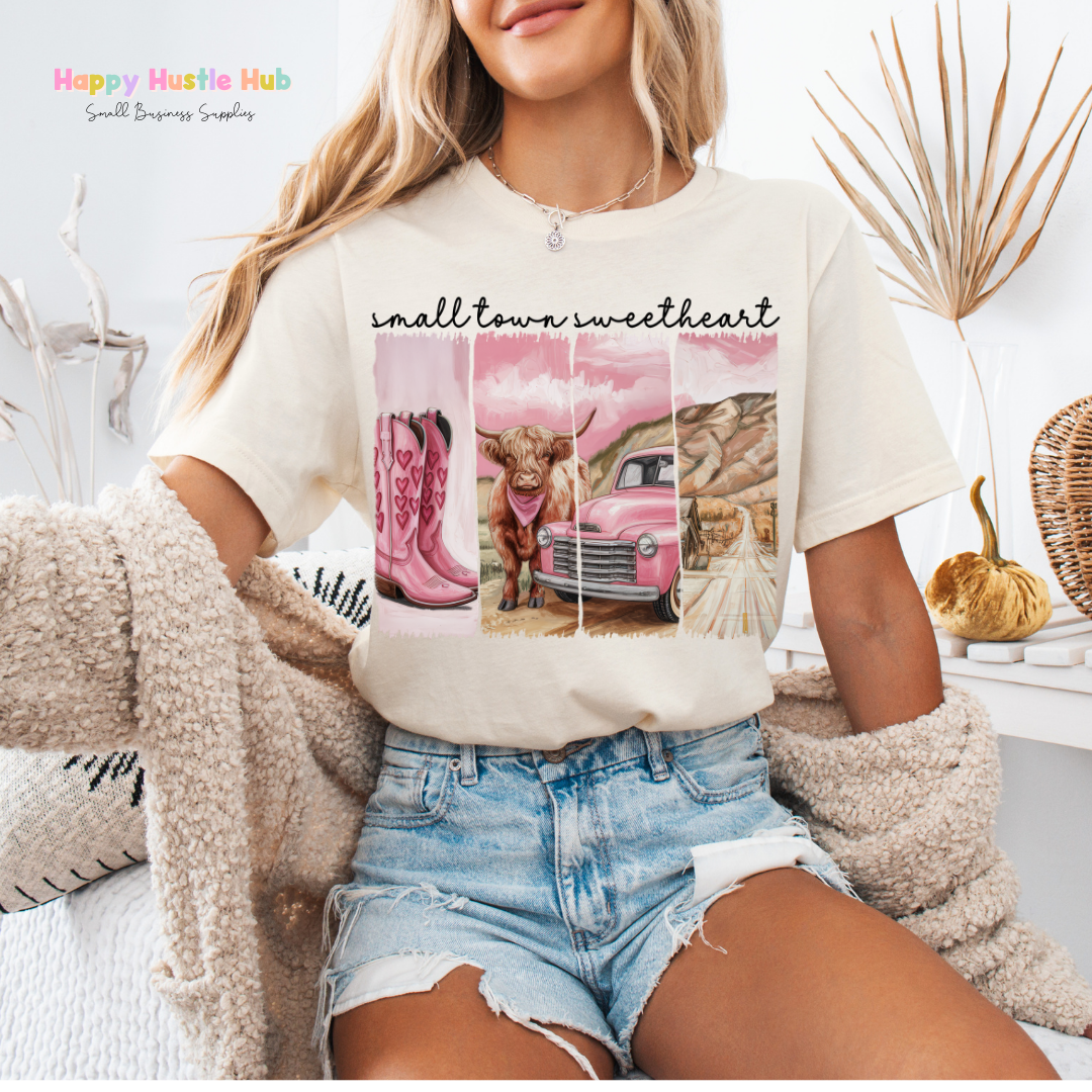 Small Town Sweetheart DTF Transfer