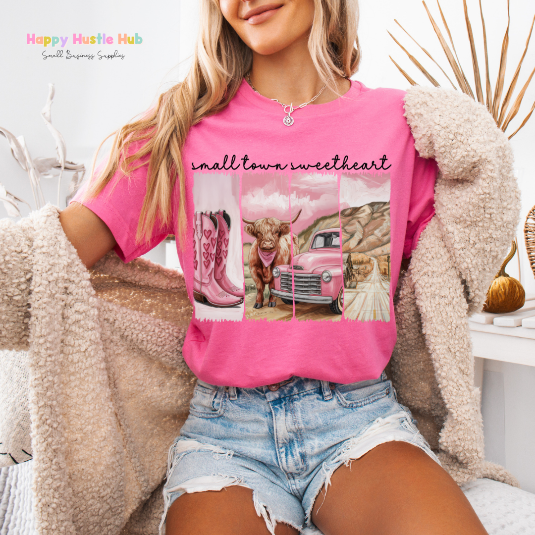 Small Town Sweetheart DTF Transfer