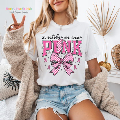 October Pink DTF Transfer