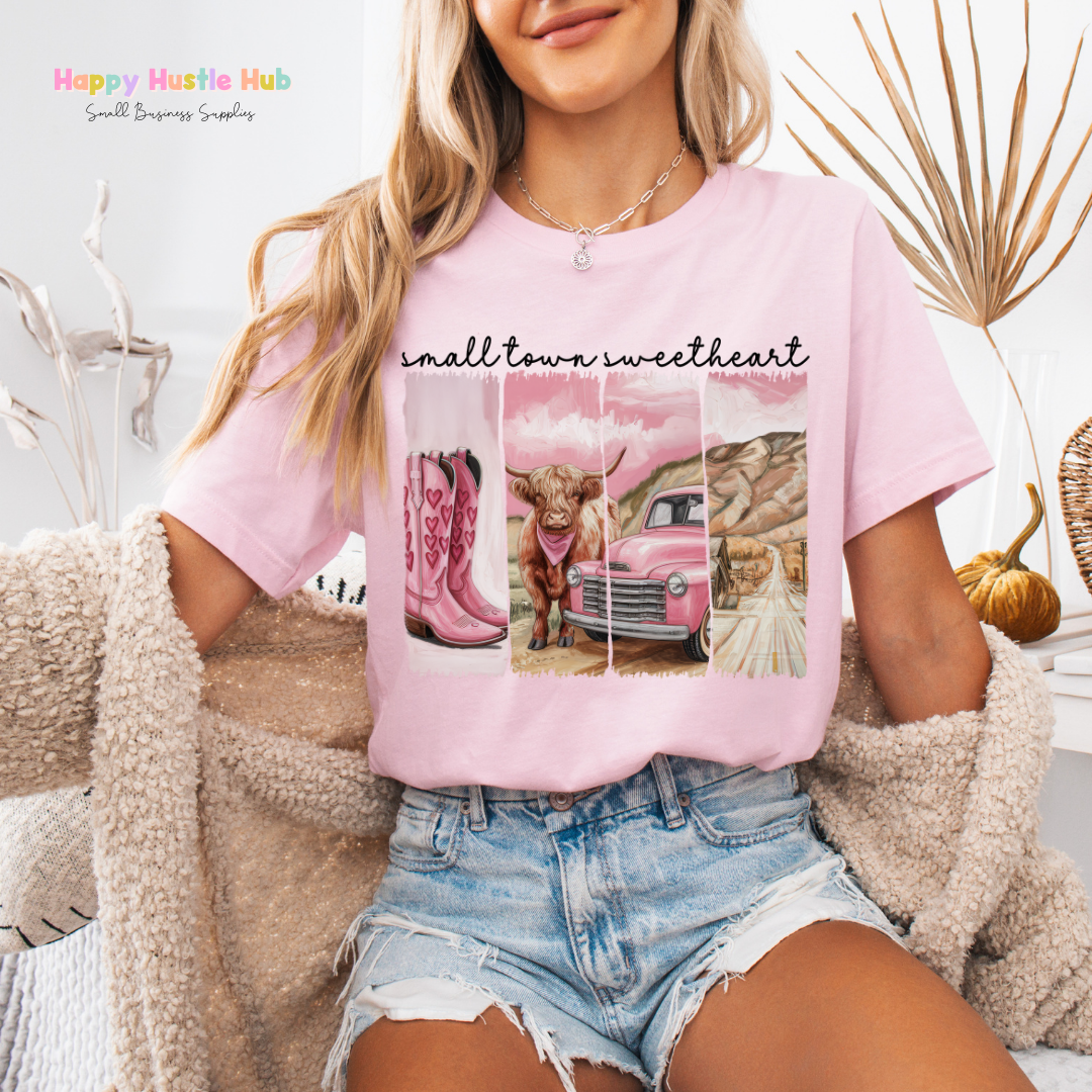 Small Town Sweetheart DTF Transfer