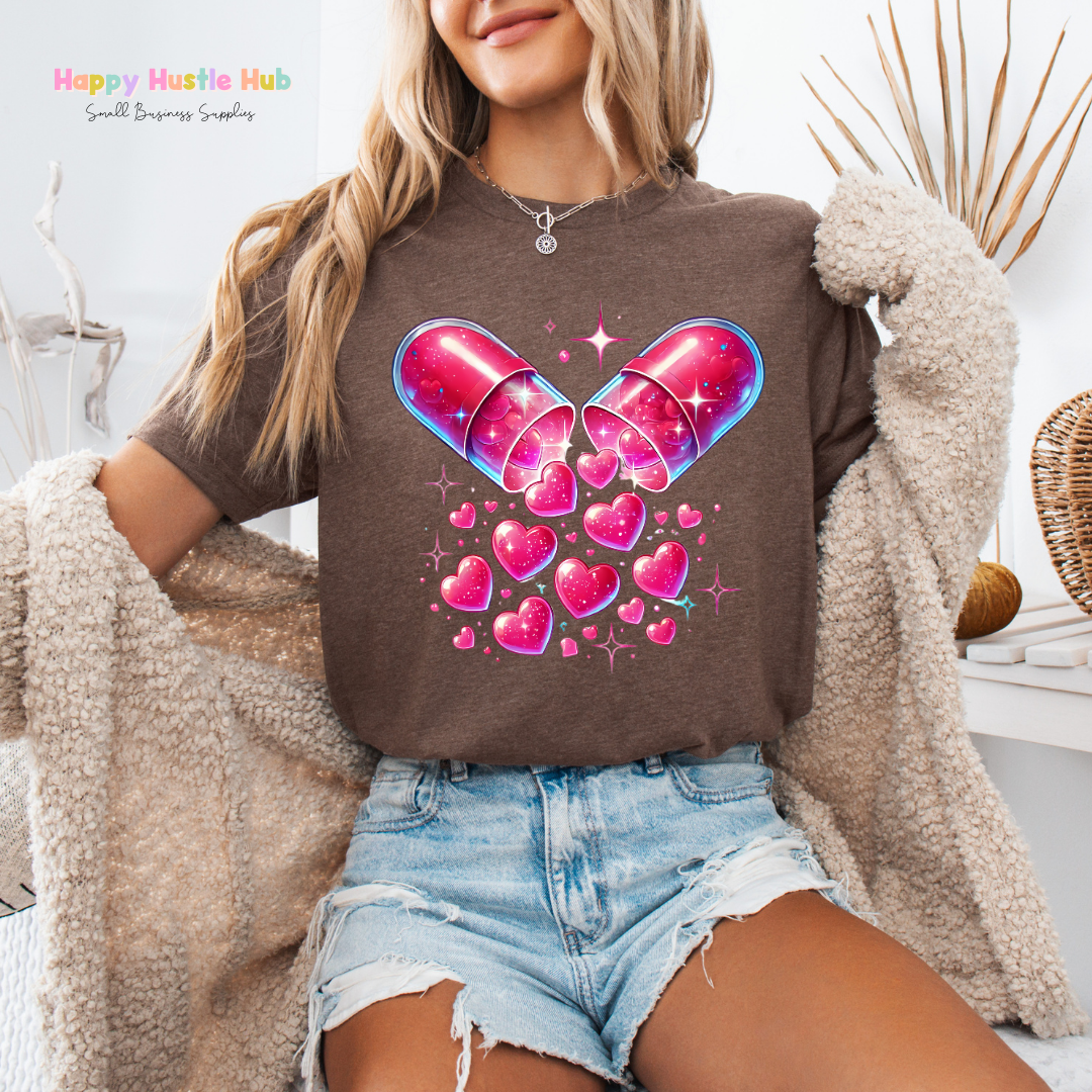 Love Pills DTF Transfer