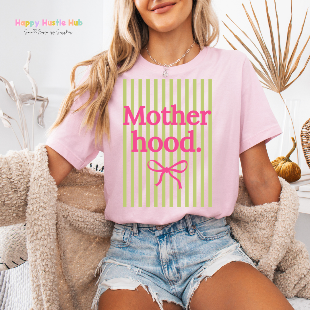 Motherhood Striped DTF Transfer
