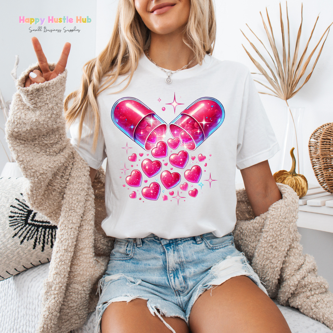 Love Pills DTF Transfer