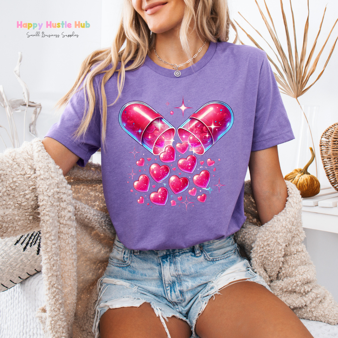 Love Pills DTF Transfer