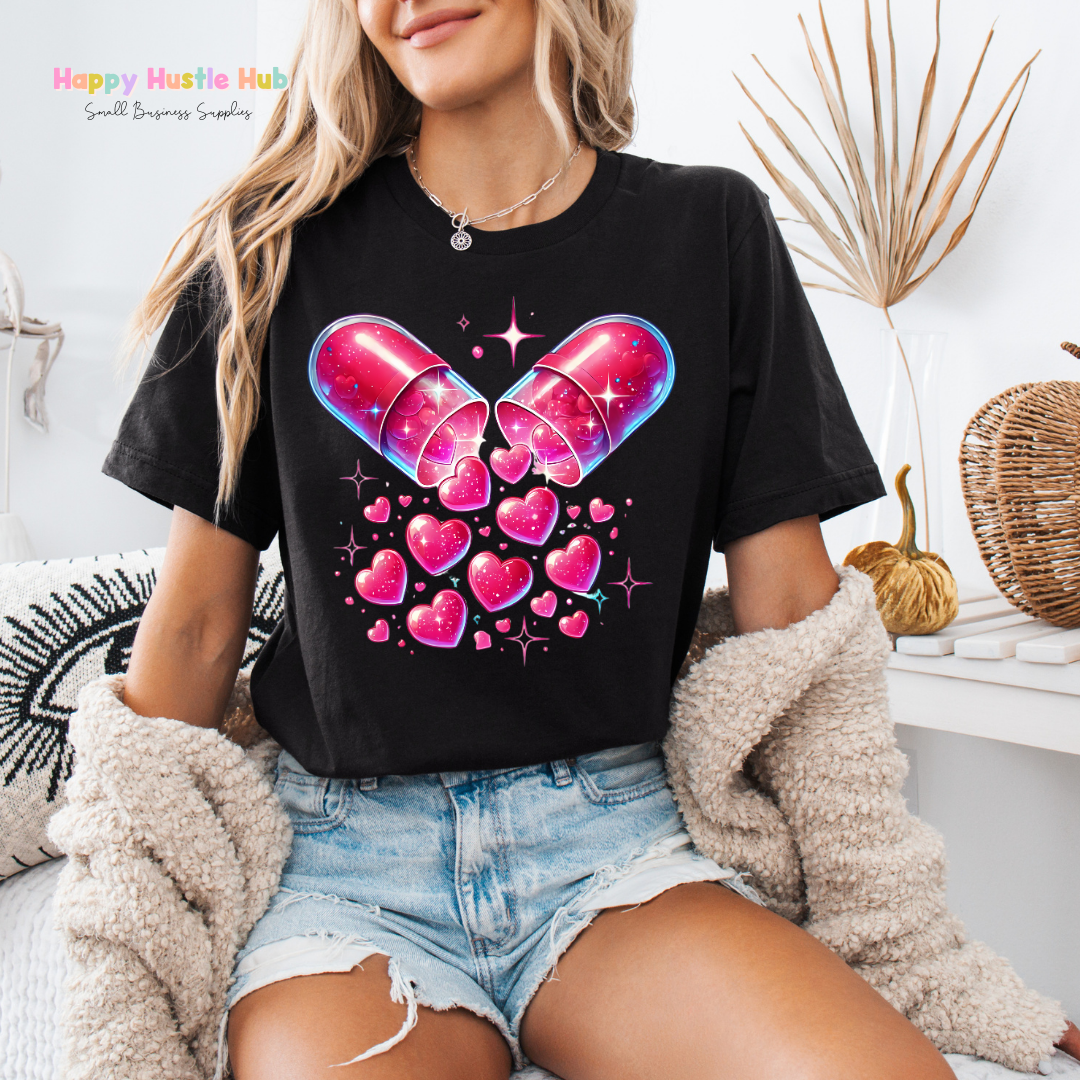 Love Pills DTF Transfer