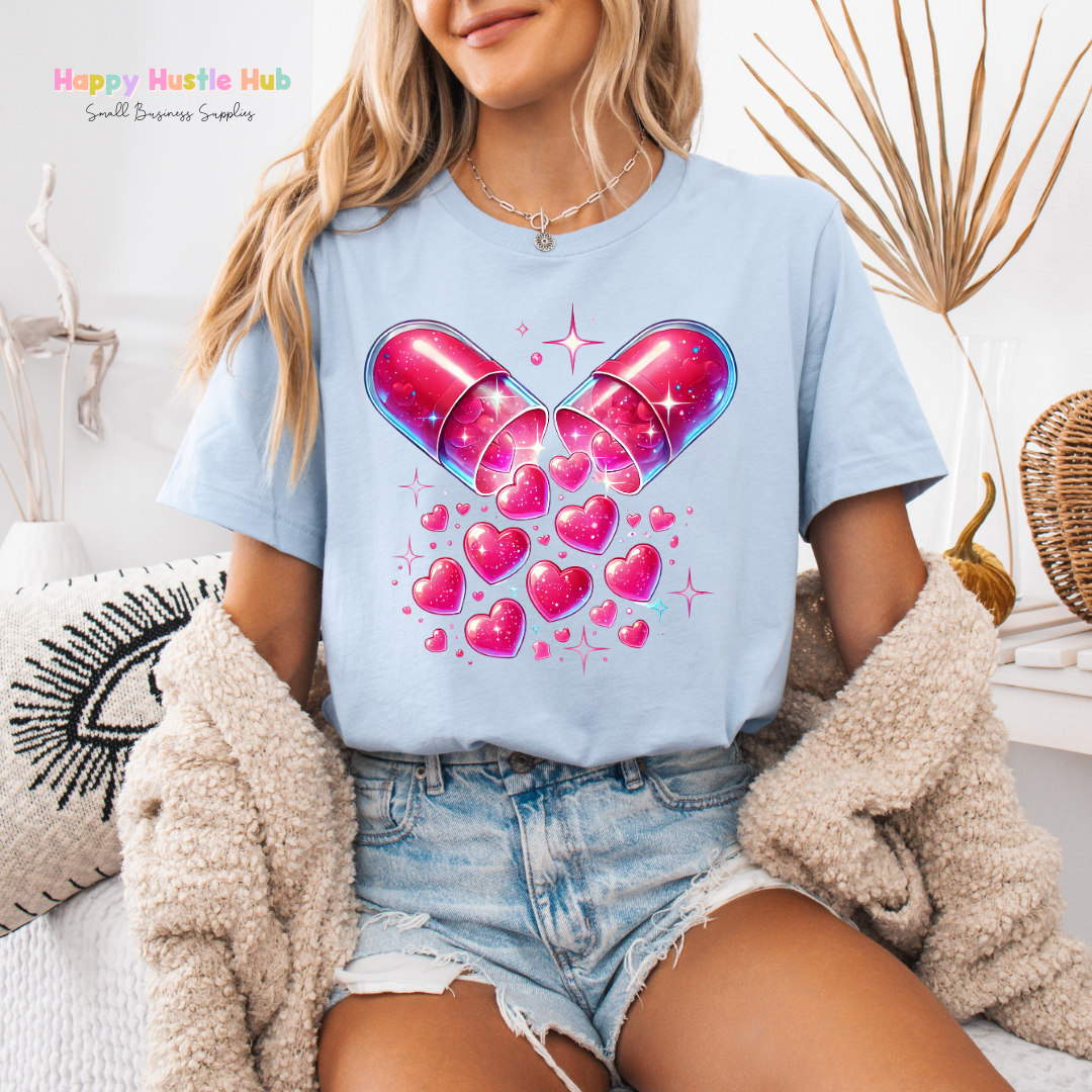 Love Pills DTF Transfer