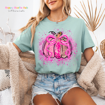 Pink Pumpkin DTF Transfer