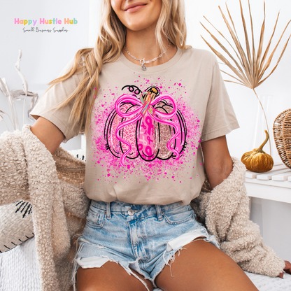 Pink Pumpkin DTF Transfer