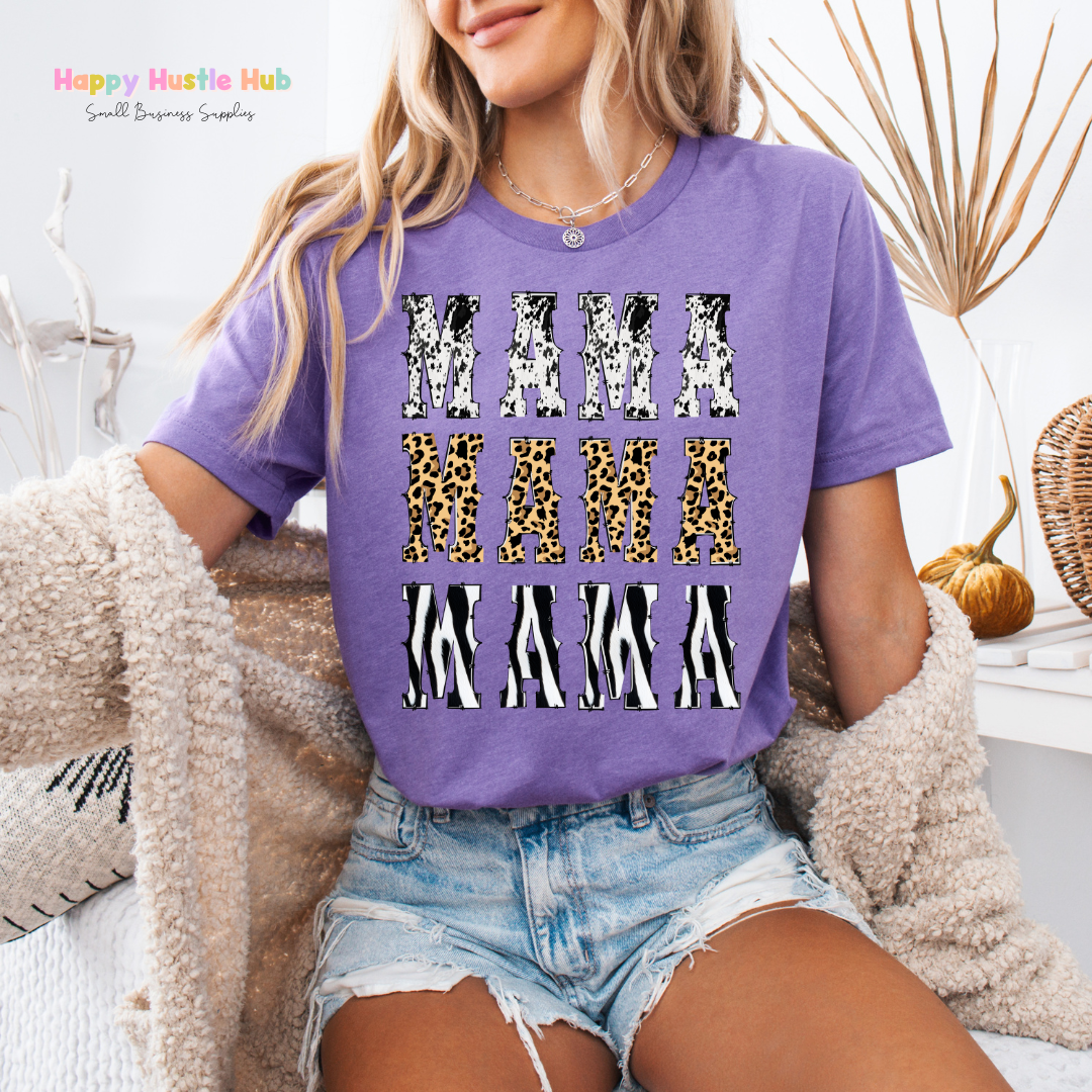 Mama Western DTF Transfer