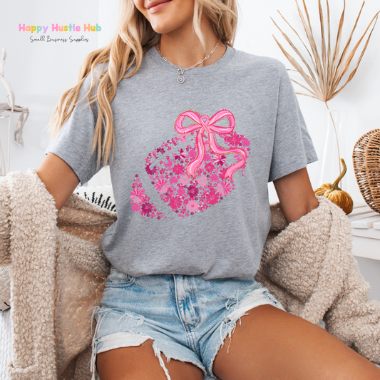 Pink Football DTF Transfer