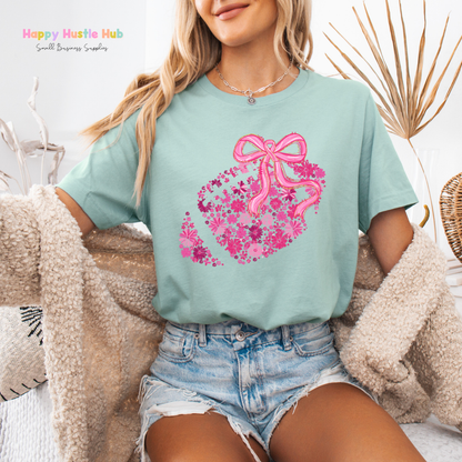 Pink Football DTF Transfer