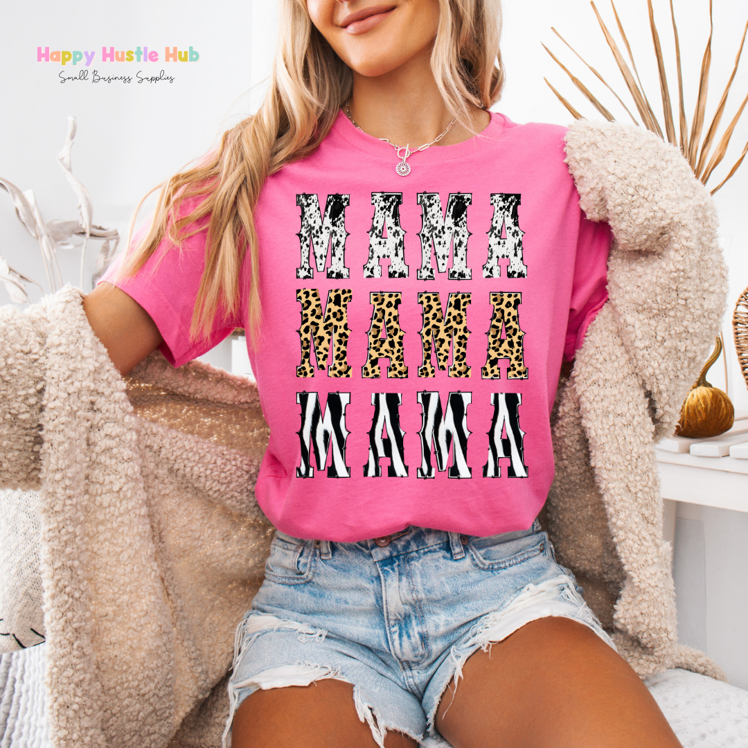 Mama Western DTF Transfer