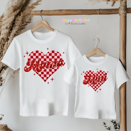 Mini Heart DTF Transfer -TODDLER/YOUTH