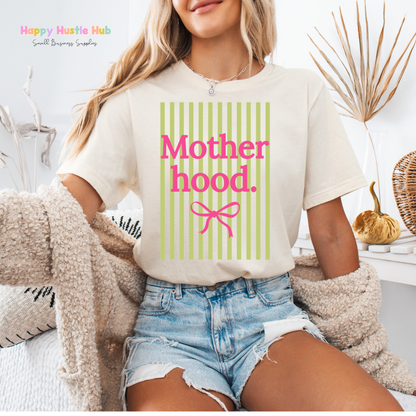 Motherhood Striped DTF Transfer