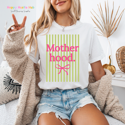 Motherhood Striped DTF Transfer
