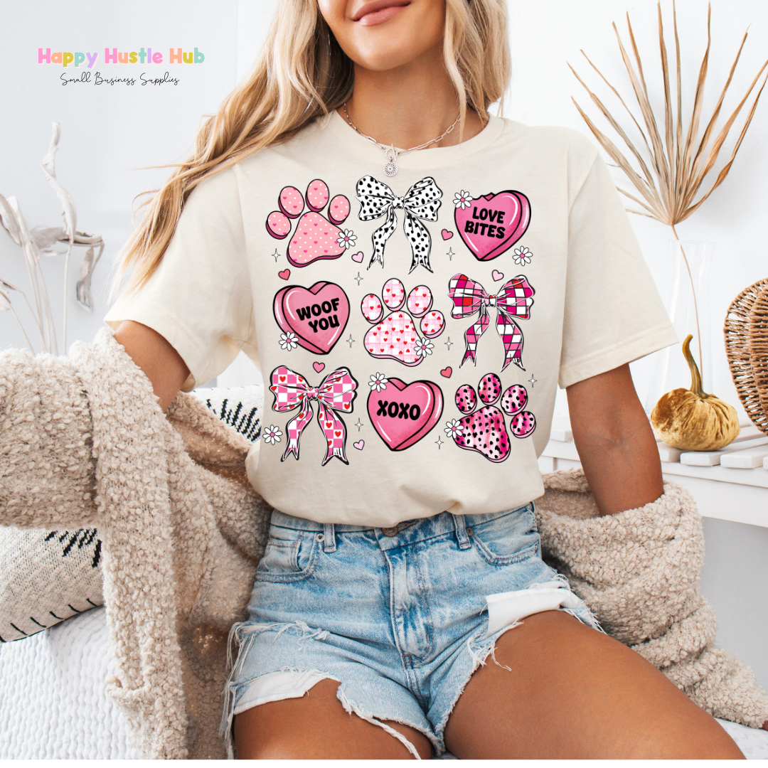 Love Bite Bows DTF Transfer